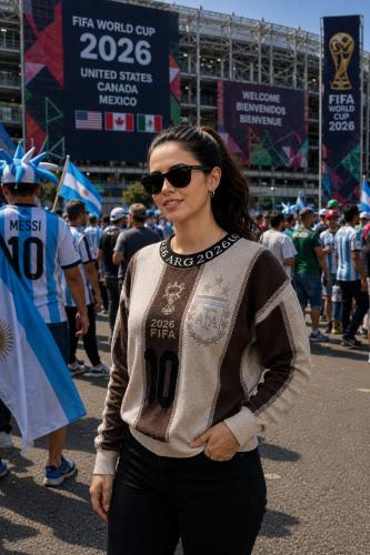 Swaeter Bremer Argentina Campeón Mundial