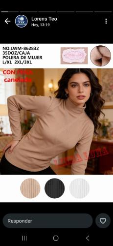 Media Polera Térmica Mujer Morley Linda Luna