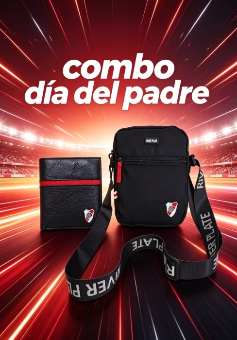 Combo River Dia del Padre Morral Cruzado +billetera