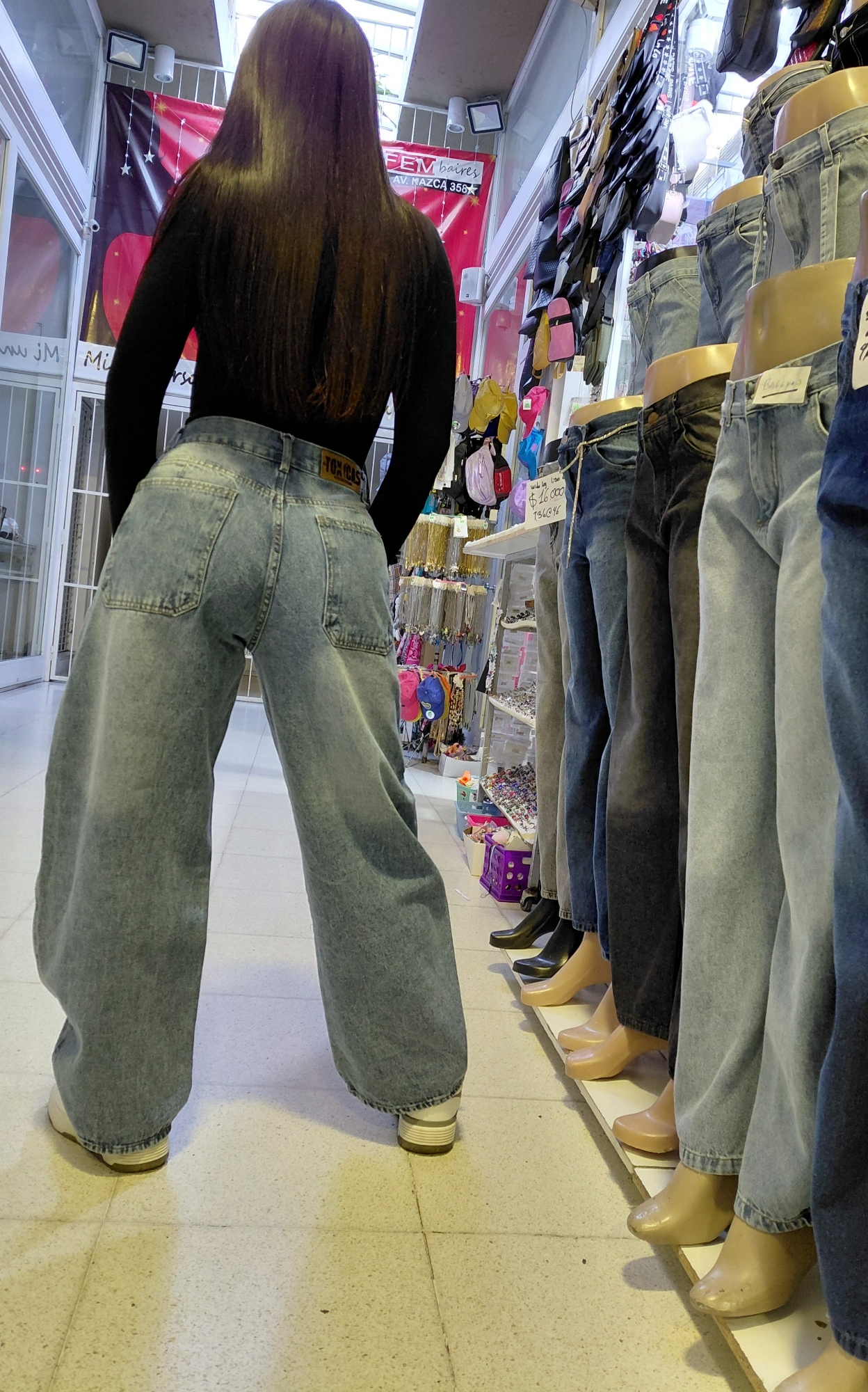 Baggy Jeans con Reguladores - Imagen 3
