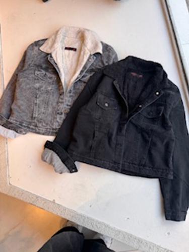 Campera de Jean  con Corderito
