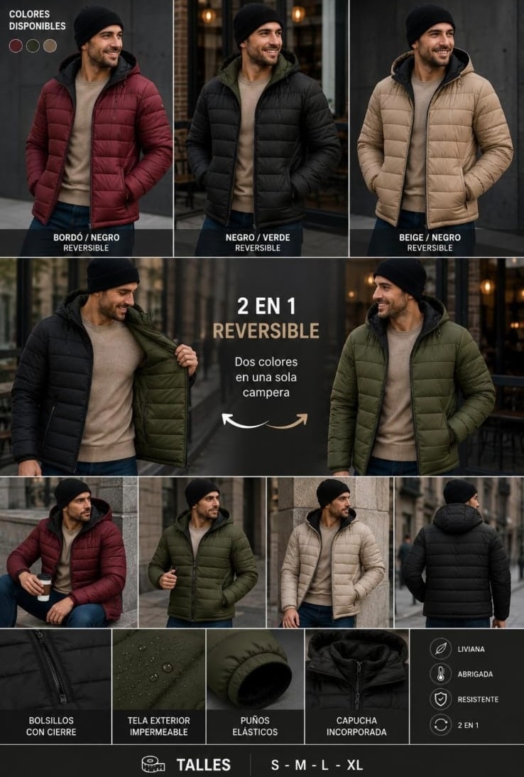 Reversible de Hombre - Imagen 1