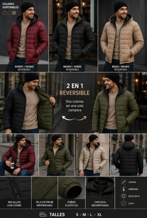 Reversible de Hombre