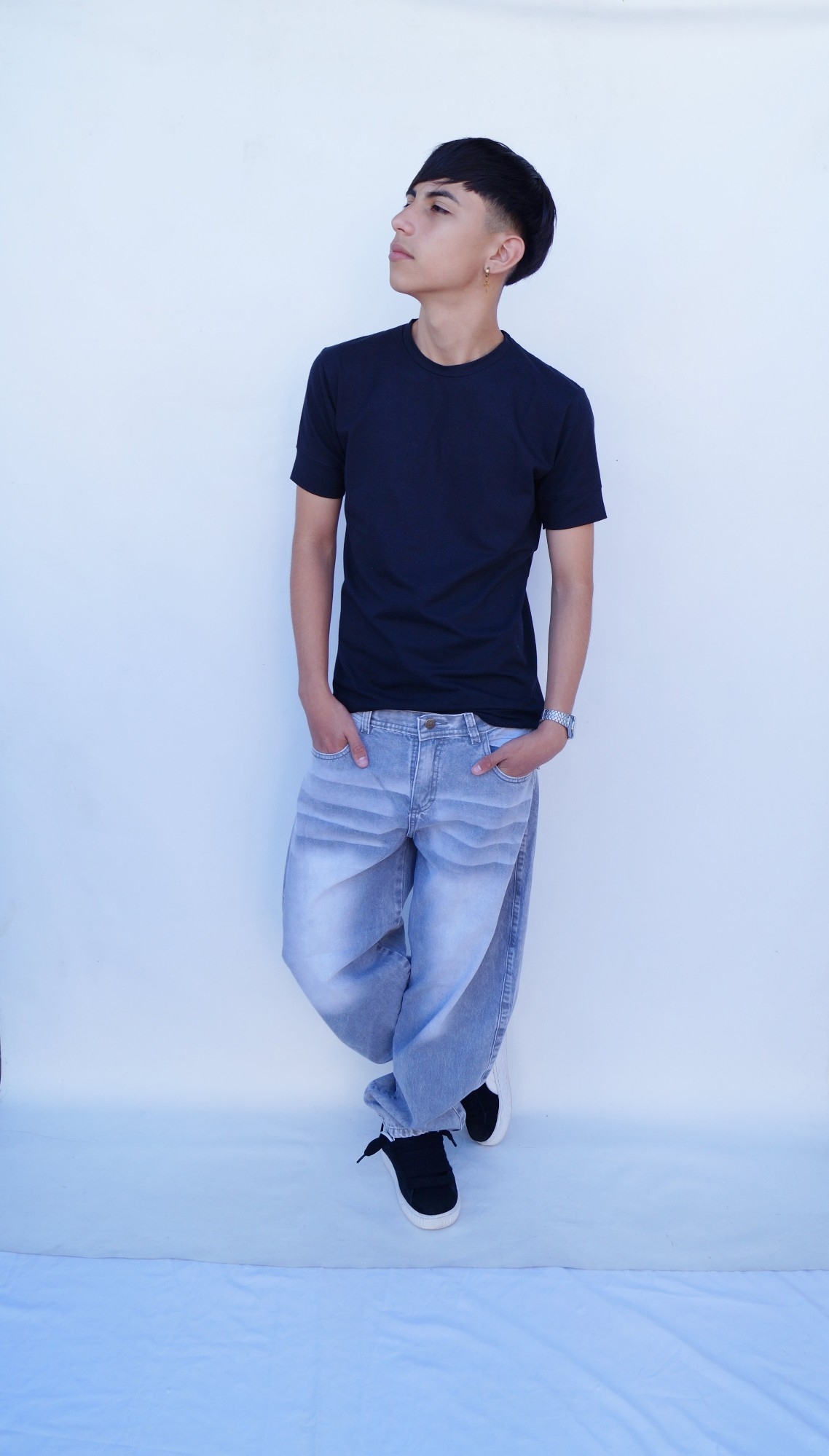 Baggi Unisex Teens Gris C/bigotes - Imagen 4