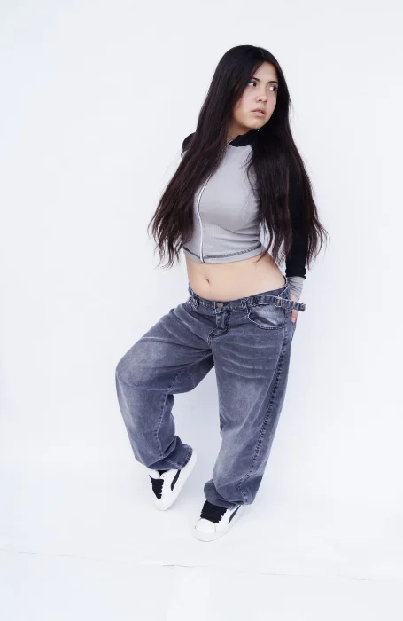 Baggi Teens con Evillas Gris C/