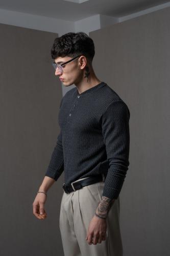 Camiseta Henley
