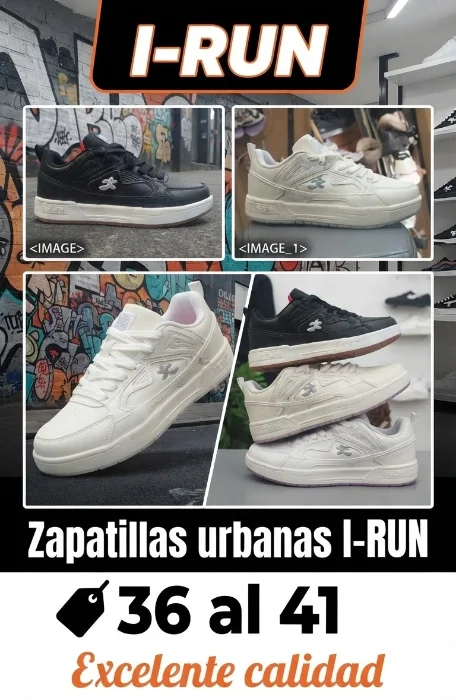 Zapatillas Urbanas I-run