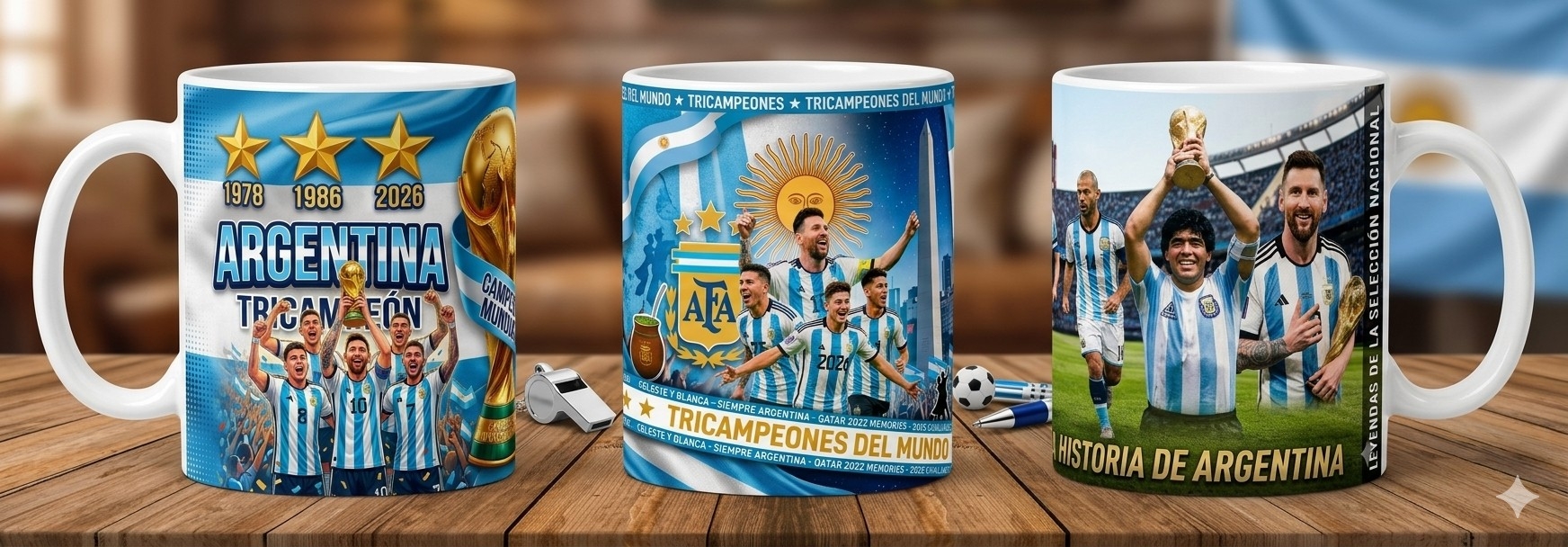 Taza Blanca de Polímero - Imagen 3