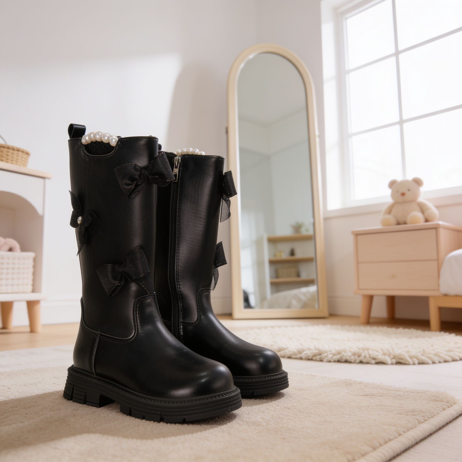 Borcego Alto Cierre Ecocuero Nena Importado Moño, Perlas Negro Beige Talles 27 al 37 - WhatsApp%20Image%202026-06-15%20at%2022.29.35%20(3).jpeg