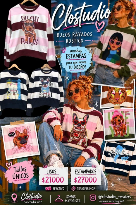 Buzo Rayado