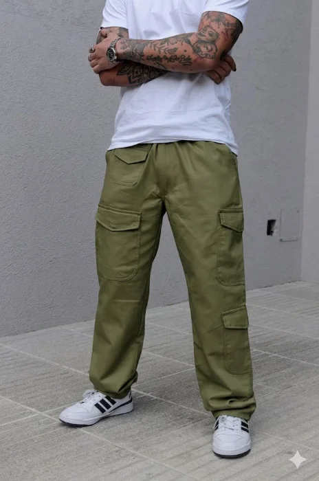 Cargo Gabardina Recto