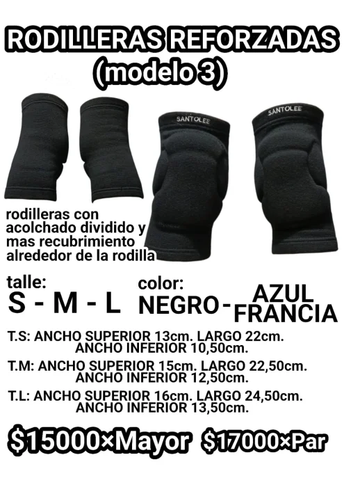 Rodilleras Acolchadas Reforzadas