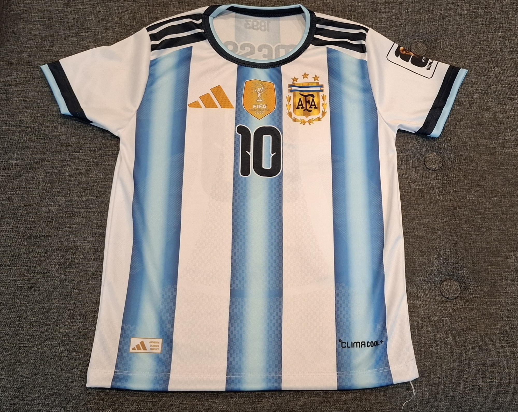 Camiseta Argentina de Niño Sublimado del 4 al 16. - Imagen 1