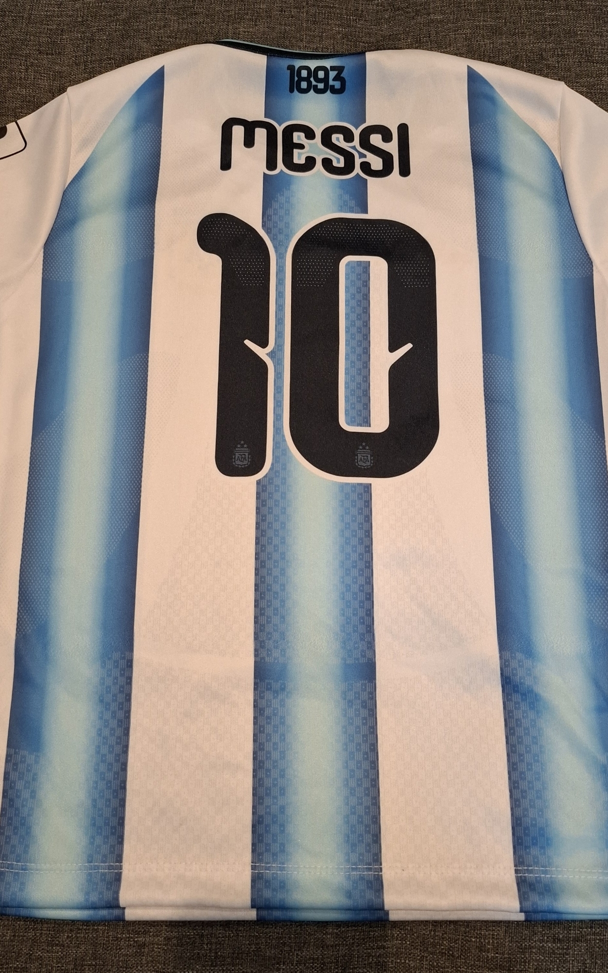 Camiseta Argentina de Niño Sublimado del 4 al 16. - Imagen 4