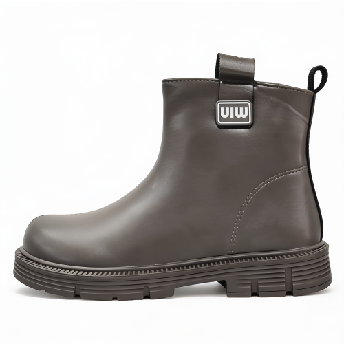 Borcego Ecocuero Cierre Niña Importado  Negro Gris Beige Nena Bota Corta