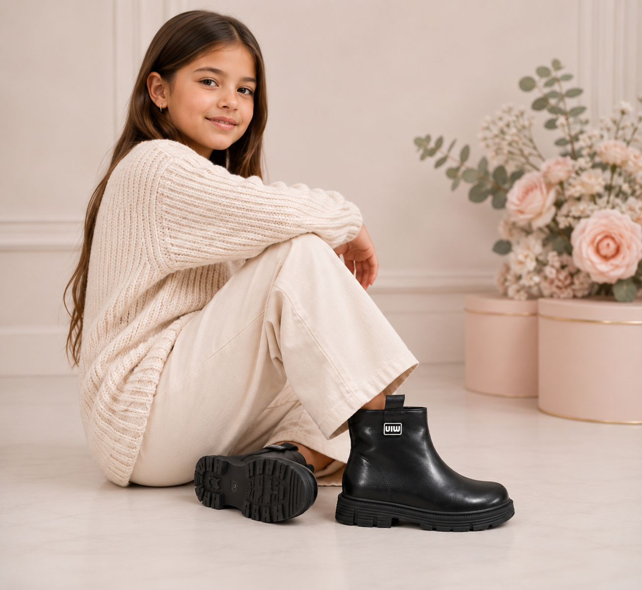 Borcego Ecocuero Cierre Niña Importado Negro Gris Beige Nena Bota Corta - ChatGPT%20Image%2016%20jun%202026%2C%2014_20_29.png