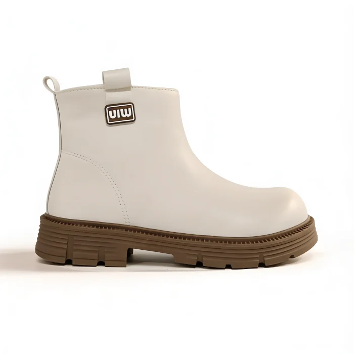 Borcego Importado Nena Cierre Bota Corta Niña Ecocuero Invierno Elegante Fiesta