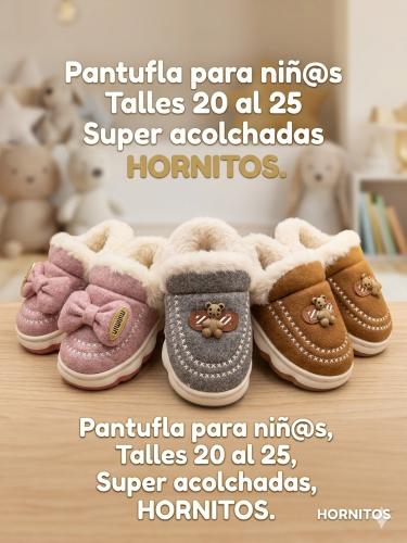 Pantuflas Hornitos Niñ@s