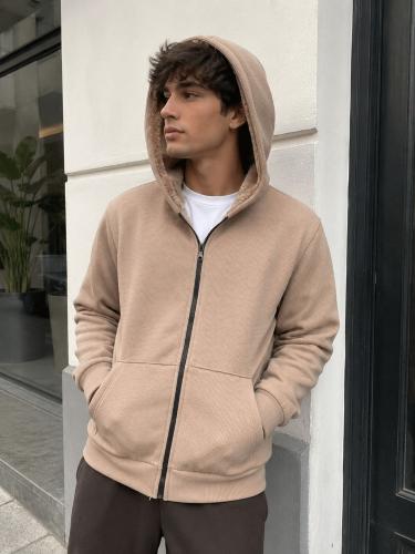 Campera con Wafle Piel
