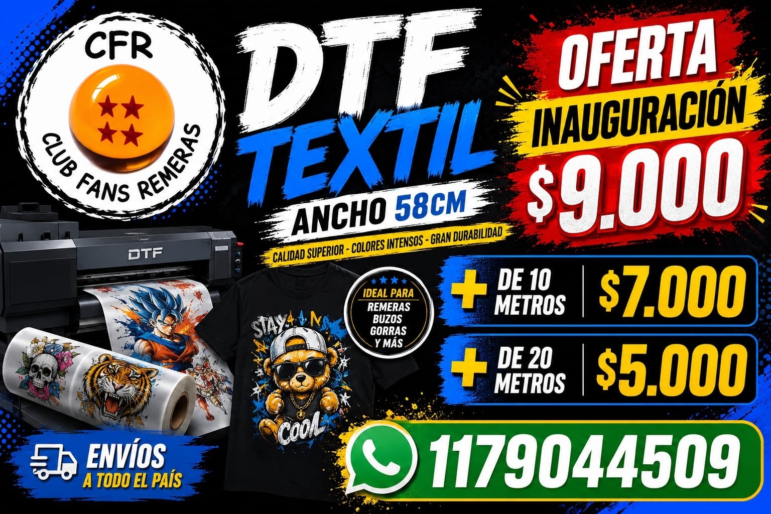 Dtf Textil - Imagen 1