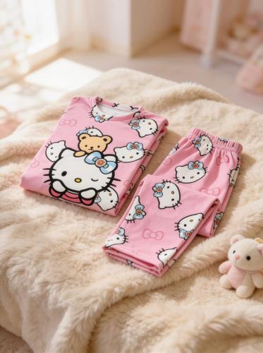 Pijama Plush Invierno Afa Argentina Hello Kitty Abrigado Nene Nena Messi Selección