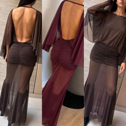 Vestido Largo de Tul