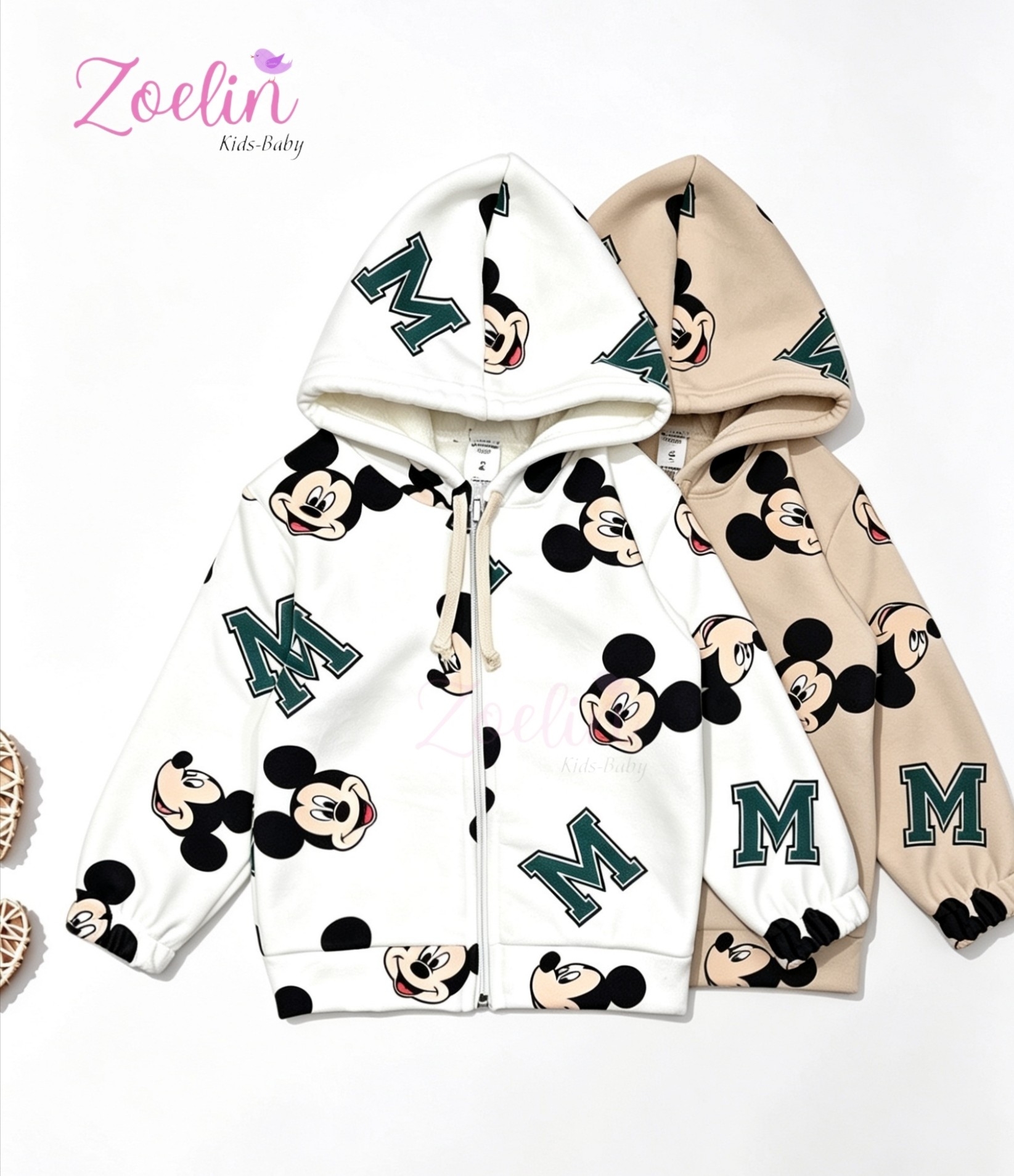 Campera Disney Plush con Piel Elastizado - Imagen 3
