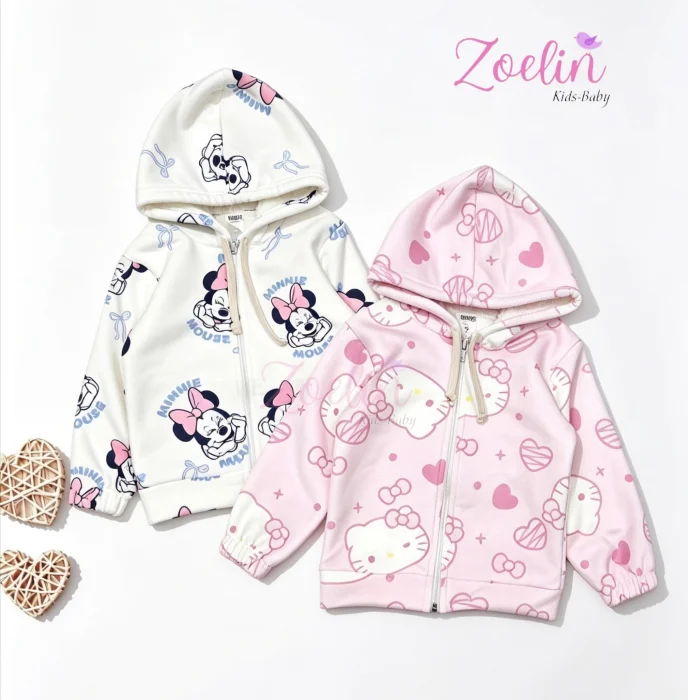 Campera Disney Morley Elastizado Beba