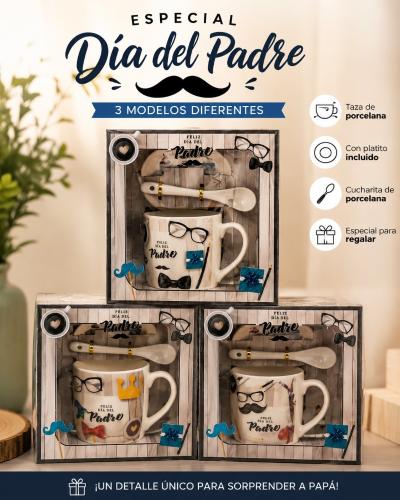 Tasa Especial Dia del Padre Ideal para Regalar