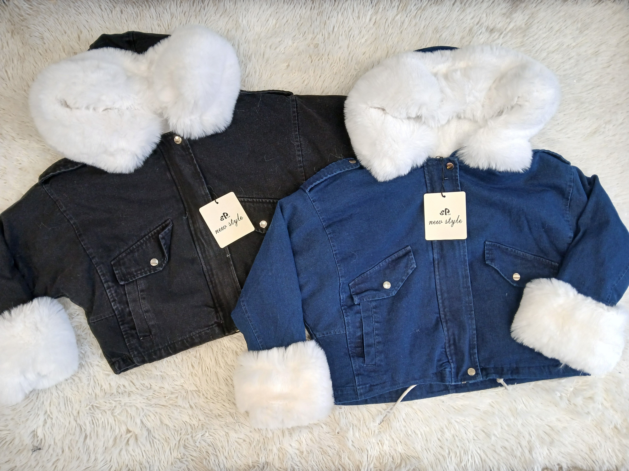 Campera Tipo Oversize con Piel Desmontable - Imagen 1