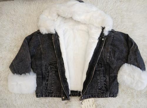 Campera Tipo Oversize con Piel Desmontable - Miniatura 2