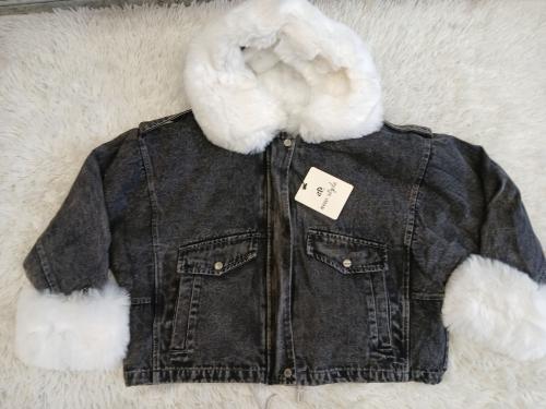 Campera Tipo Oversize con Piel Desmontable - Miniatura 3