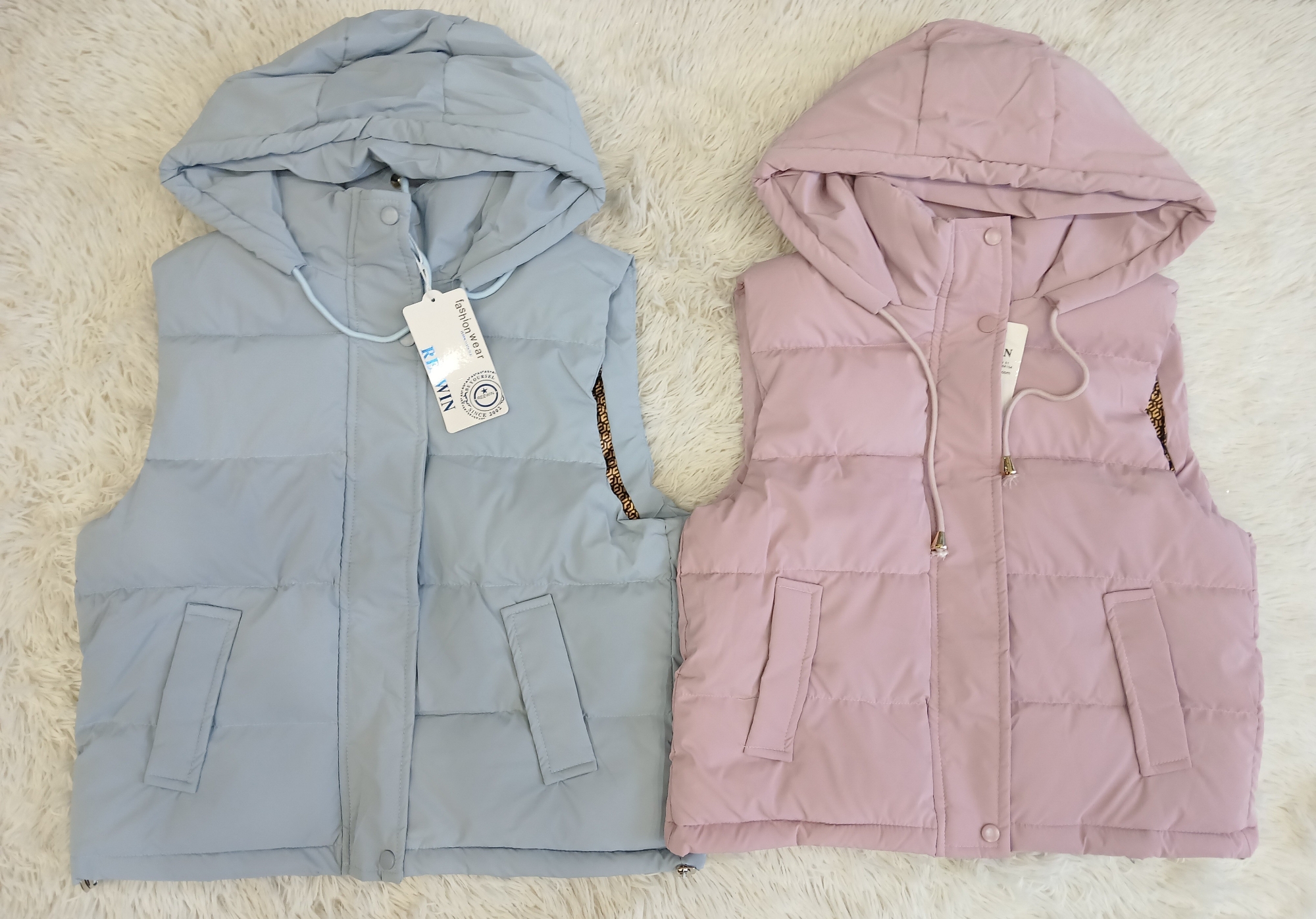 Chaleco Símil Impermeable Nenas - Imagen 3