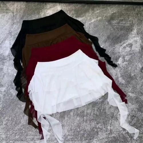 Shorts Pollera de Tull  con Tiras