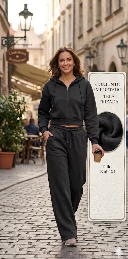 Conjunto Importado Dama Frizado - Imagen 2