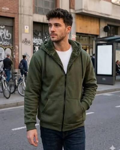 Campera Piel Lisa