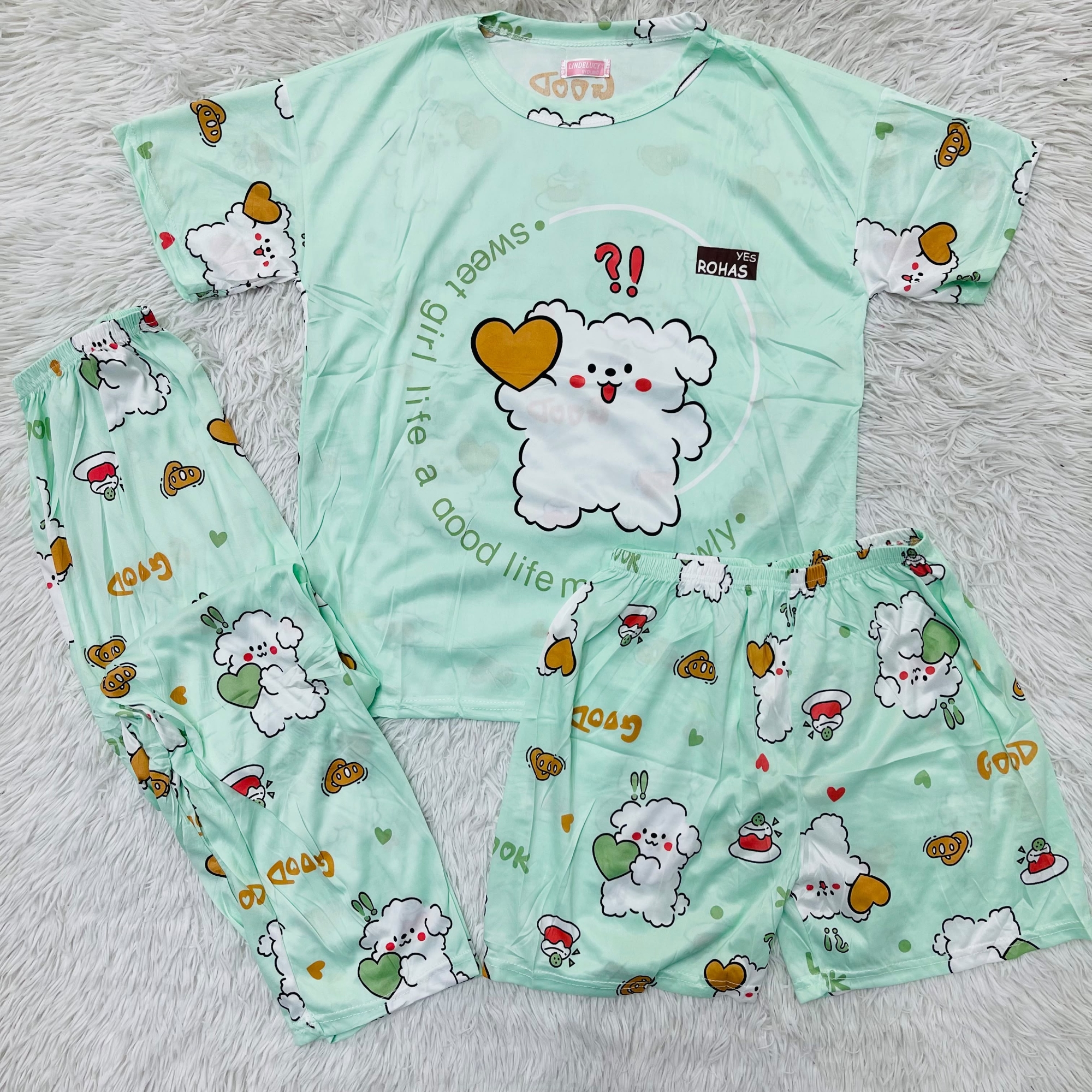 Pijamas 3piezas - Imagen 1