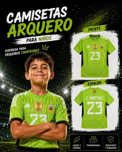 Camisetas de Arquero Dibu 2022
