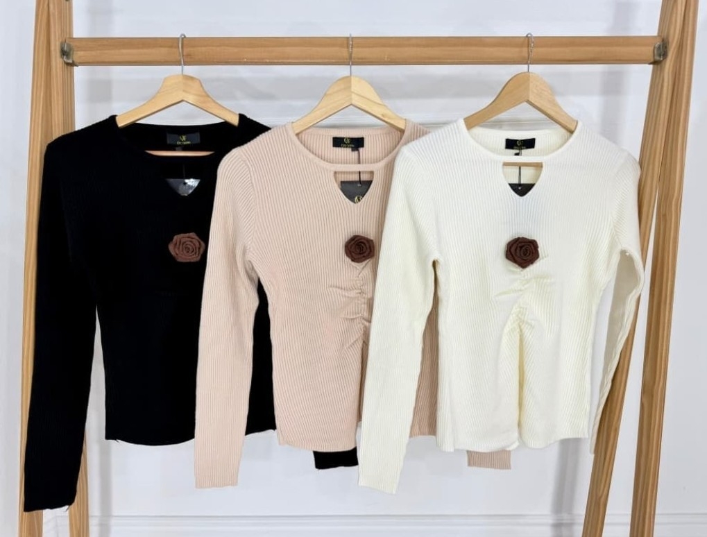 Sweter Morley de Bremer  C/rosa Cod Xy_03 - Imagen 2