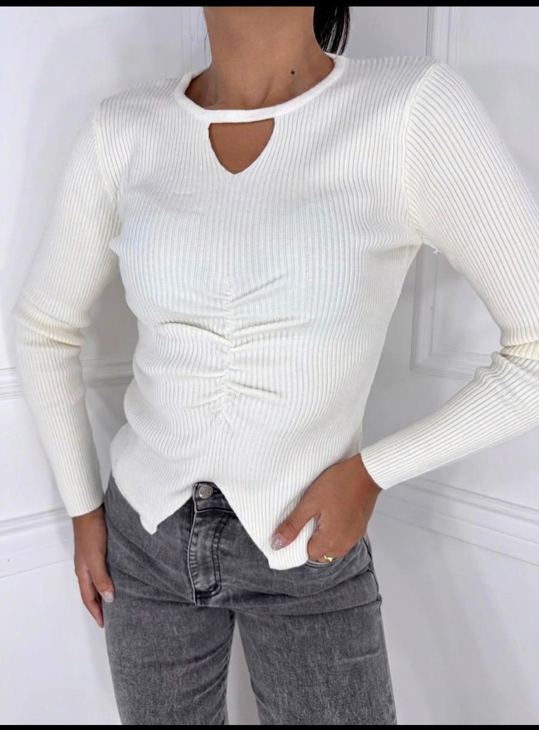 Sweter Morley de Bremer  C/rosa Cod Xy_03 - Imagen 3