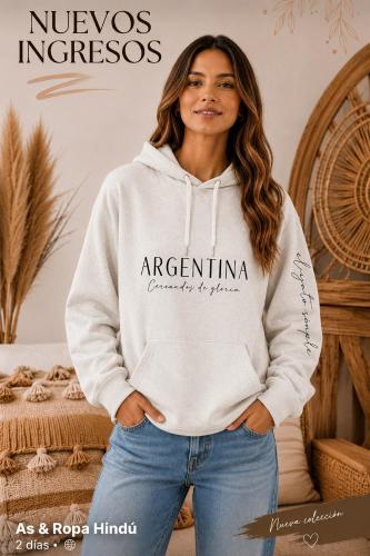 Buzos Frisa Peinada Argentina