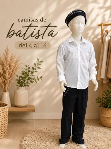 Camisas Blancas para Niños
