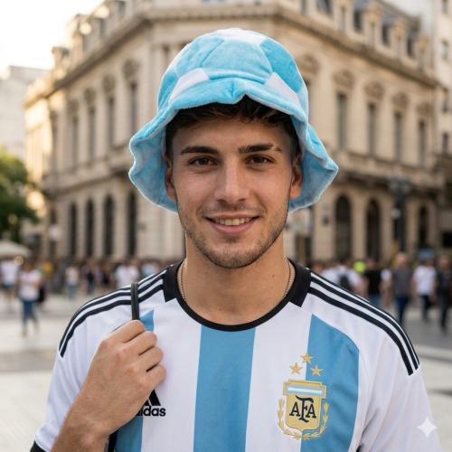 Gorro Pelota Argentina Mundial, Cotillón
