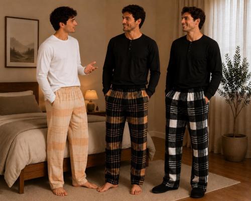 Pantalon Pijama de Hombre Polar Sotf 1 al 6