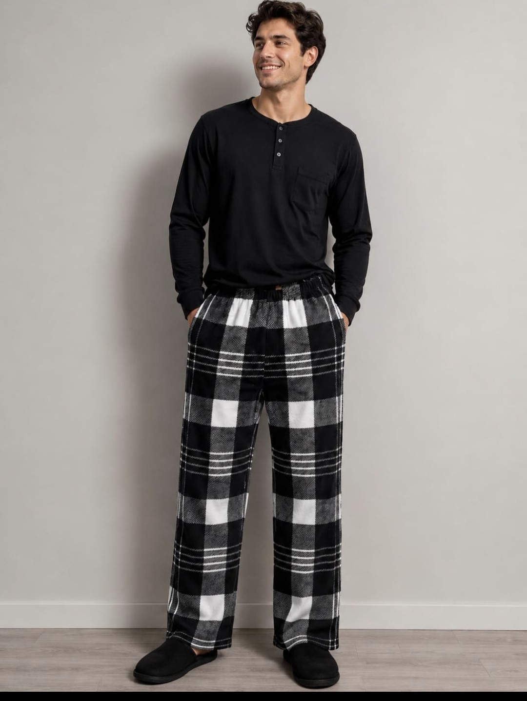 Pantalon Pijama de Hombre Polar Sotf 1 al 6 - Imagen 2