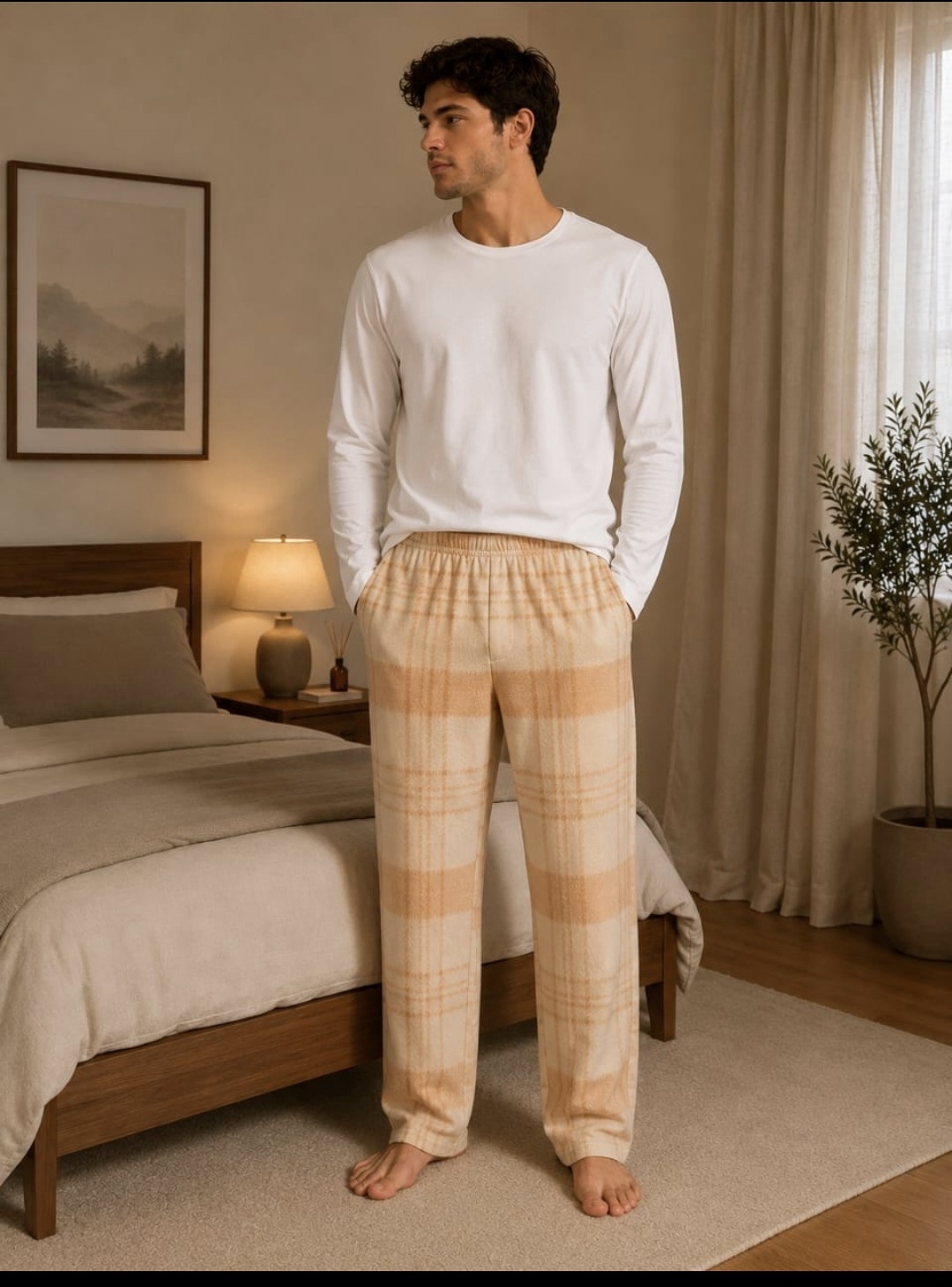 Pantalon Pijama de Hombre Polar Sotf 1 al 6 - Imagen 4