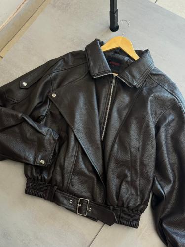 Bomber Eco Cuero