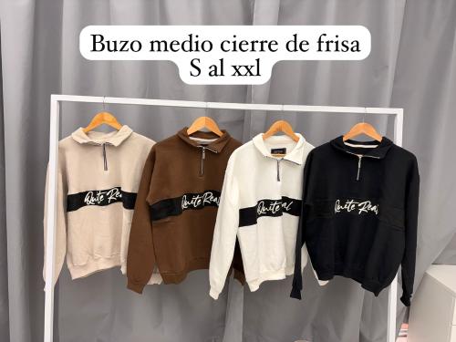 Buzo Frisa Medio Cierre