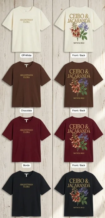 Remera de Algodón 24/1 (primavera Verano)