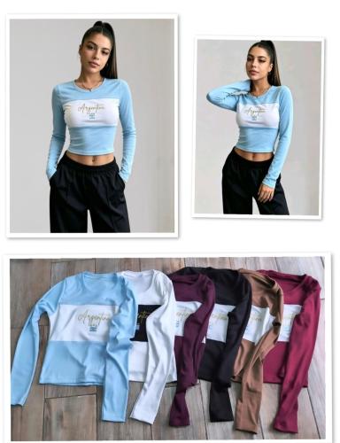 Camiseta Combinada de Argentina